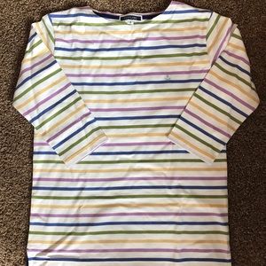 Japanese striped knit tee